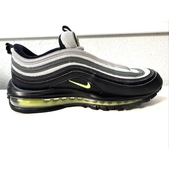 Nike Air Max 97 cons Neon 95 DX4235-001 Men’s US 8 • Pure Platinum / Black Volt - Picture 6 of 9
